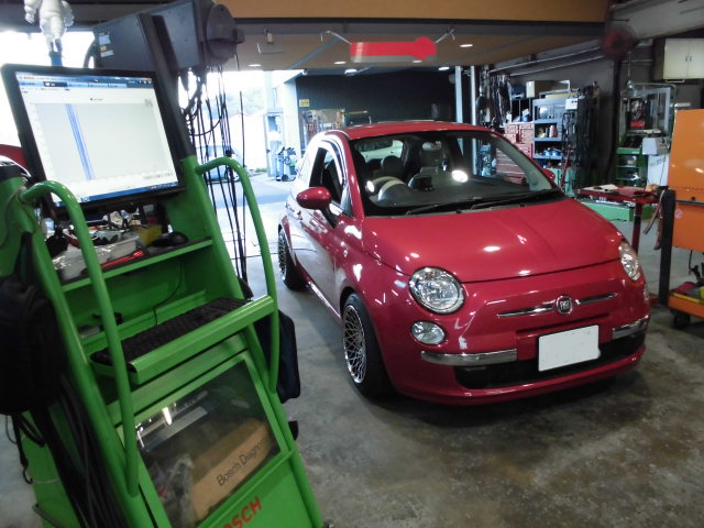 フィアット500(ツインエアー)デュアロジック系統のメンテナンス | RED POINT/レッド フィアット500(ツインエアー)デュアロジック系統のメンテナンス | RED POINT/レッド