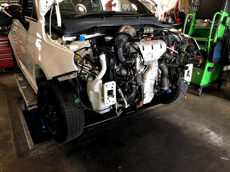 アバルト595 ORRA Racingインタークーラー Orra Racing Abarth 500/595/695 7.5/9 Litre Intercooler