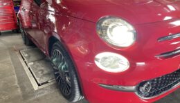 FIAT500ライトバルブ変更<br>ライトコントロールにトラブル発覚