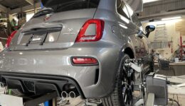 ABARTH595コンペは<br>アライメント調整