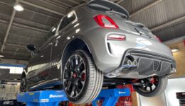 ABARTH595コンペは<br>新車メンテナンスを始めます