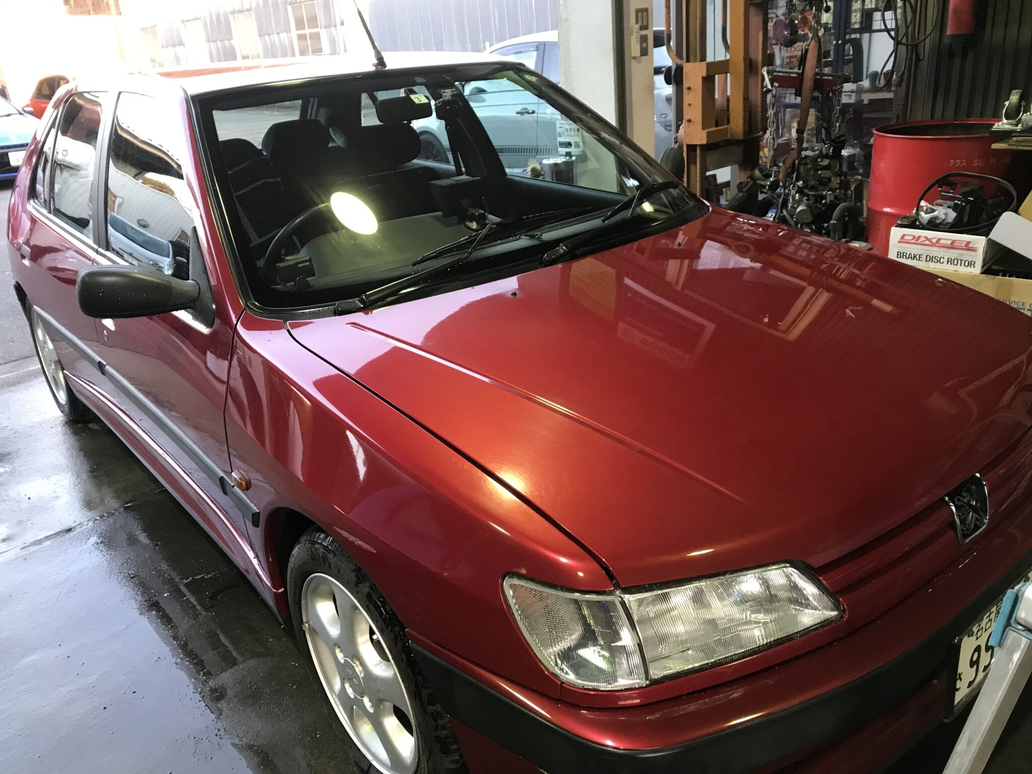 経過年数25年のプジョー306の整備 | RED POINT/レッドポイント | RED