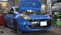 出来たての製品をお取り付け！<br>Hi-Spec STANDARD Danper  for RENAULT LUTECIA 3RS & CLIO 3RS