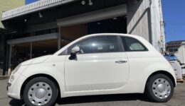 めっけもん中古車　FIAT500 1.2L 左ハン MT車<br>めっけました！！