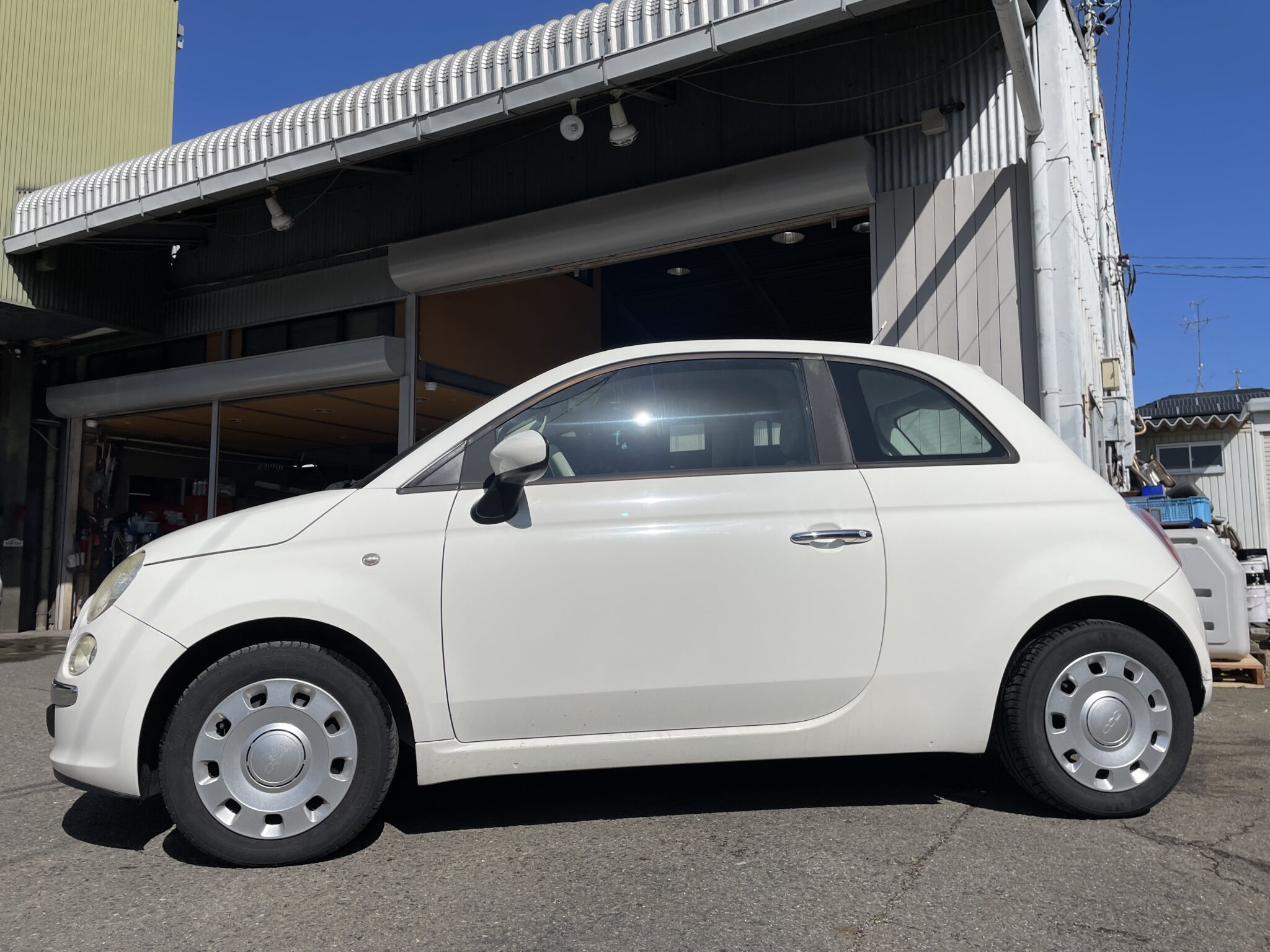 めっけもん中古車 FIAT500 1.2L 左ハン MT車めっけました！！ | RED