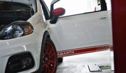 グランデプント･アバルト エンジンチェックランプの原因追及<br>ABA-199143 ABARTH G.PUNTO