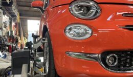 FIAT500ドルチェヴィータの乗り出しメンテ