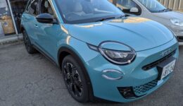 試乗車 FIAT600Hybrid がやってきた
