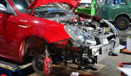 定番トラブル ・ジュリエッタ エアコンガス漏れ