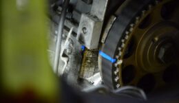 盛大な緩みが起きていました<br>2代目セイチェントのタイミングベルト