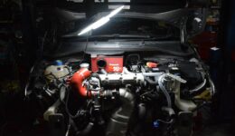 白煙アバルトは作業開始です