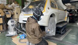 106マキシ ボディワークの進捗