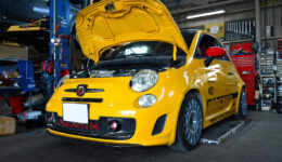 アバルト連投 リフレッシュは佳境を迎えます