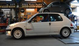 106RALLYE 16v 20万キロ以上使ったショックをリファイン
